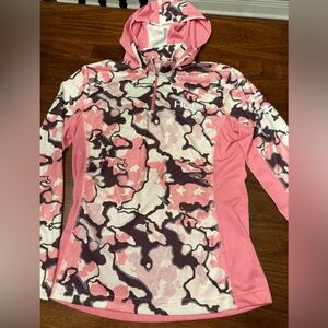 Huk Womens Icon hoodie.  performance material. Women’s Medium. Like new.